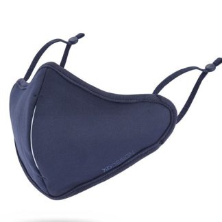 Tvättbart munskydd med filter - Set, Marinblå