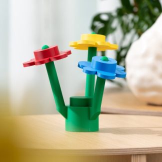 Retro Blomma - Mellan