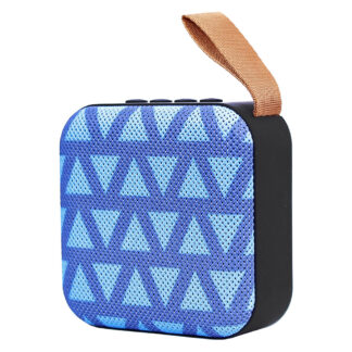 Fyrkantig Bluetooth Högtalare Blå