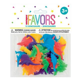 Kalasleksaker Dinosaurier - 12-pack