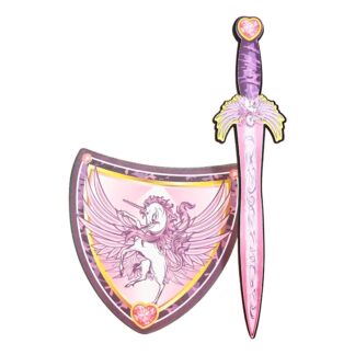 Mjukt Svärd & Sköld Enhörning för Barn