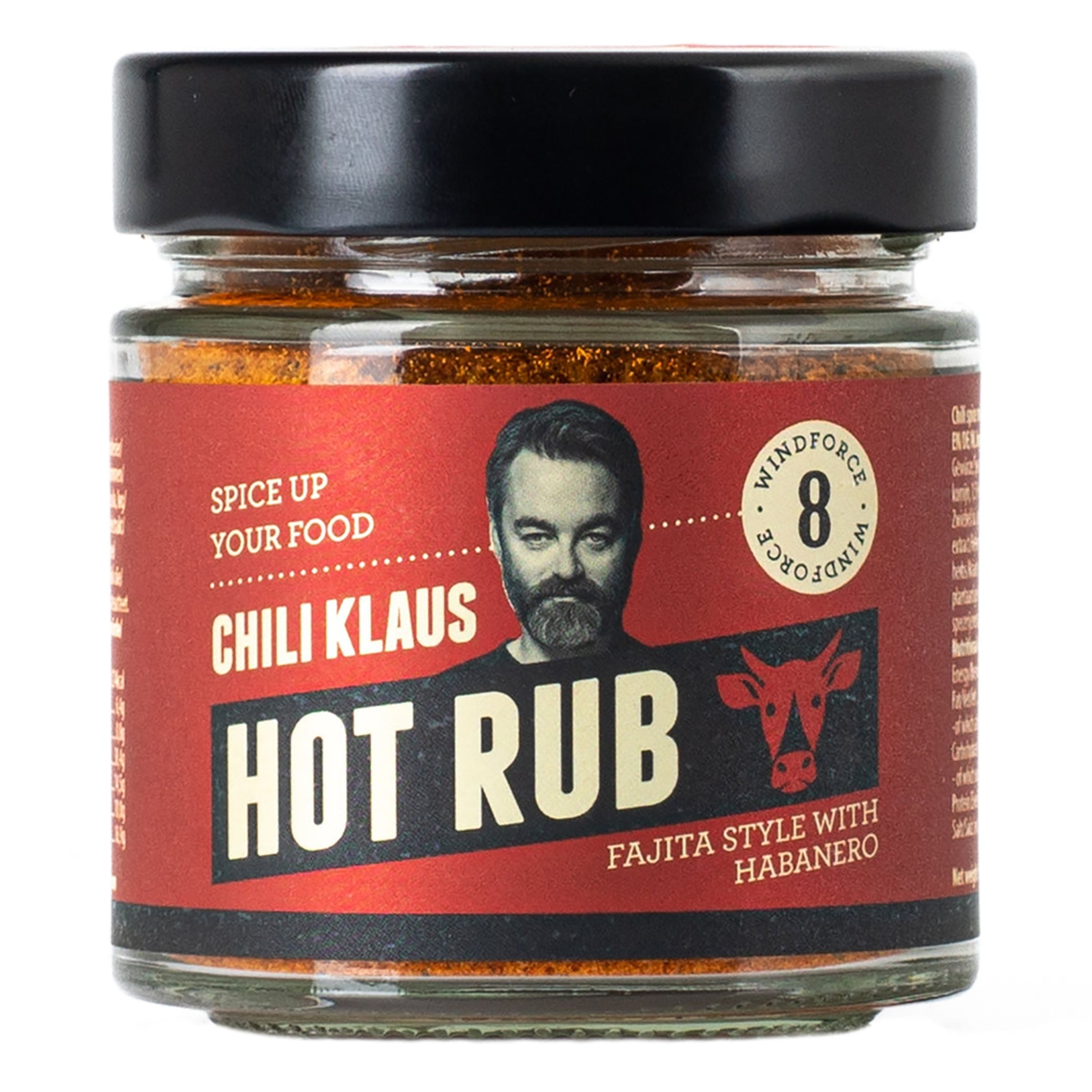 Chili Klaus Hot Rub Fajita Style Habanero - 80 g