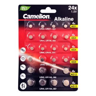Camelion Knappcellsbatterier Multipack - 24-pack