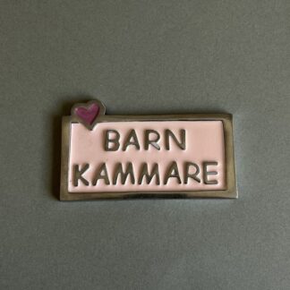 Dörrskylt, barnkammare